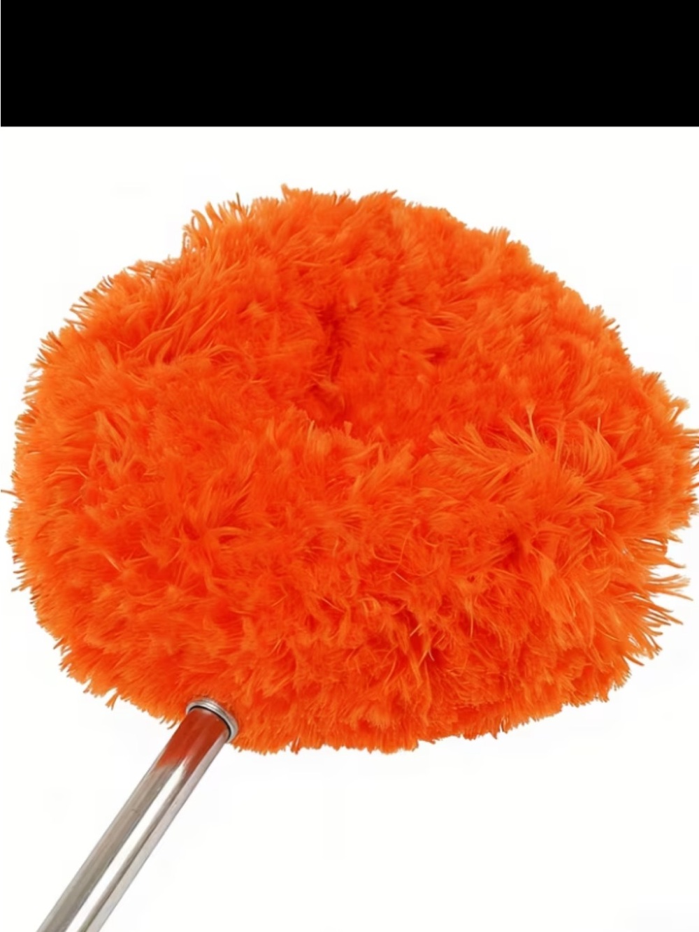 Vibrant Orange Faux Fur Round Accent Pillow - Plush Home Accent